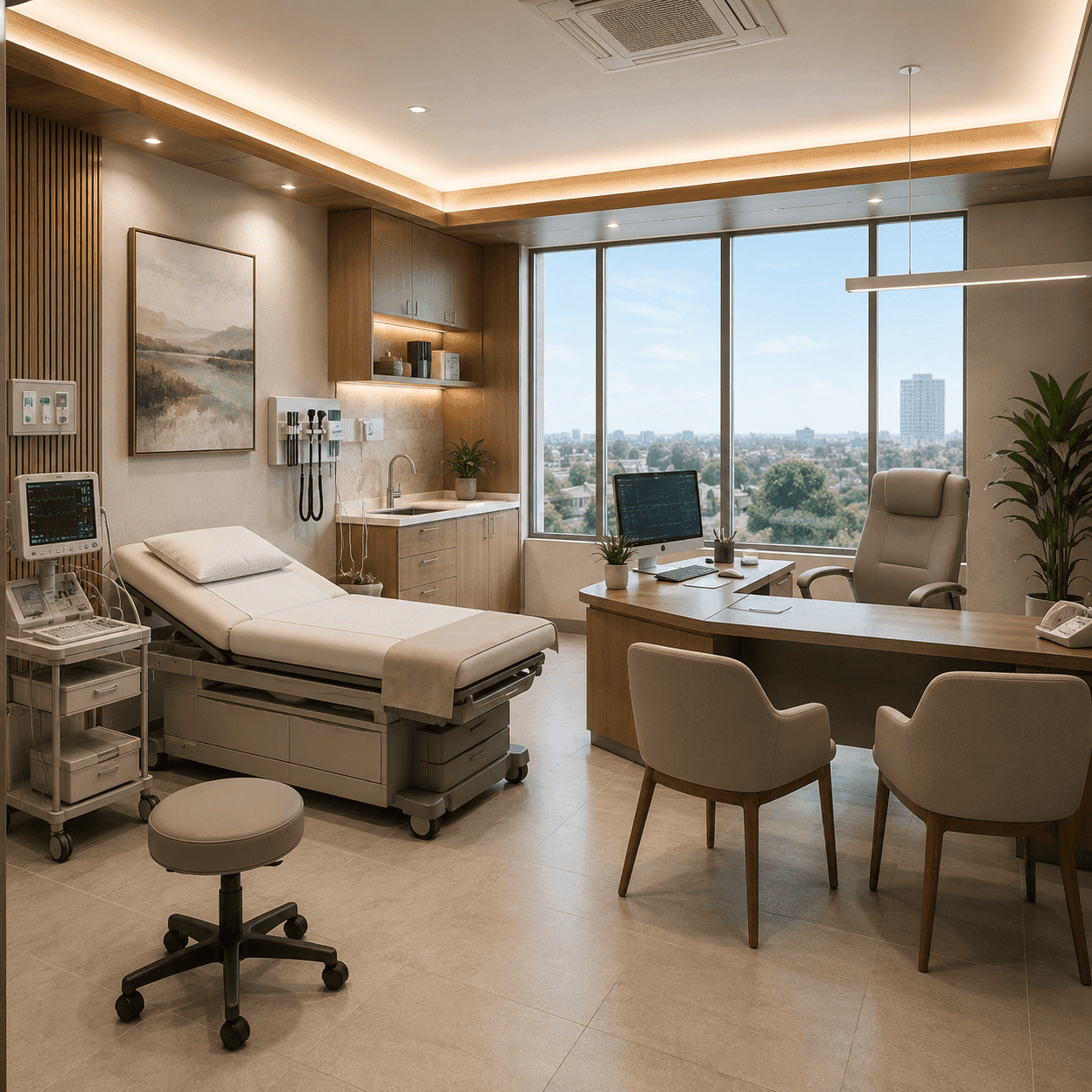Healthcare suites at Health Hub